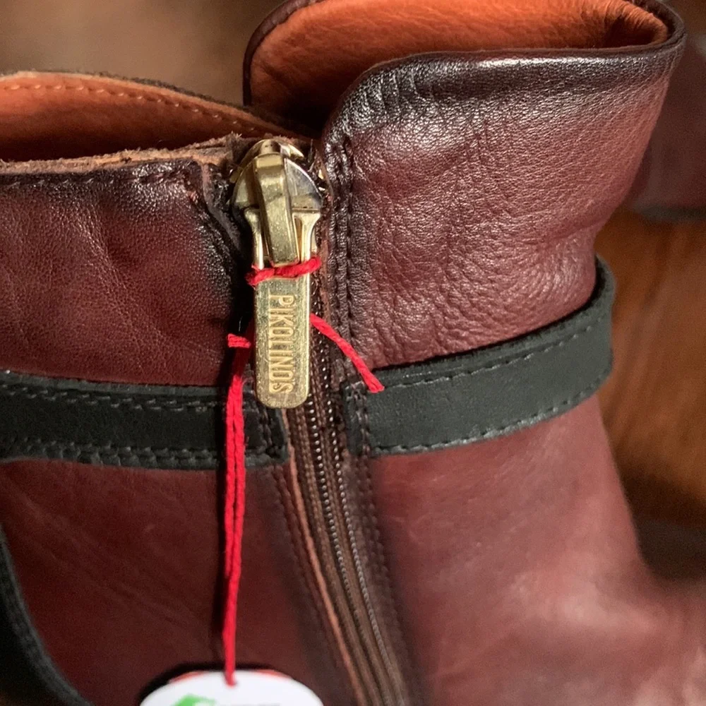 PIKOLINOS Brown and Black Ankle Boots - Picture 5 of 11